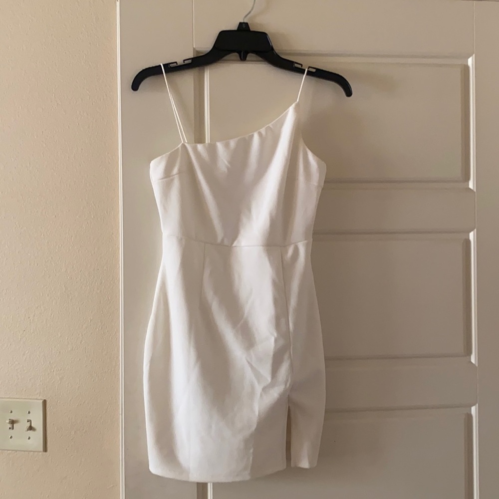 White mini dress - perfect for a bachelorette